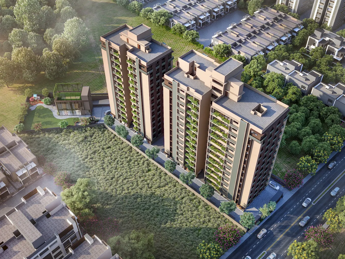 Parkview One – 2, 3 BHK Flat